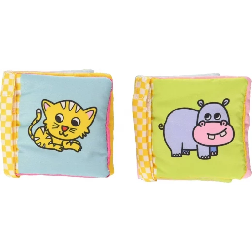 Little Soft Duo: Cat & Hippo Plush Toy Set for Babies & Toddlers, Soft & Cuddly 2-Piece Set, Perfect for Nap Time, Playtime, & Comfort. Ideal for Ages 0+ - Generic - Image 2