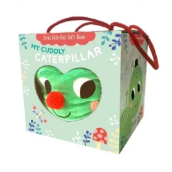 Fold Out Soft Book Caterpillar: Sensory Cloth Book for Babies and Toddlers, Featuring Soft Textures and Fold Out Pages
