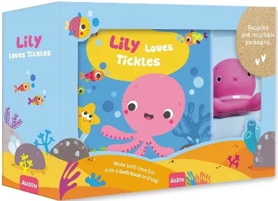 My First Bath Book & Toy: Lily Loves Tickles Waterproof Baby Bath Book with Engaging Story 2+ Months My First Bath Book & Toy: Lily Loves Tickles Waterproof Baby Bath Book with Engaging Story 2+ Months