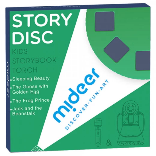 Mideer Story Disc Player for Kids Age 3+ Interactive Educational Toy with 5 Discs and Easy Operation for Preschoolers - MIDEER - Image 5