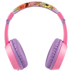 Disney Princess Padded Bluetooth Headphones for Kids, Built-in Mic, Pink, Age 3+