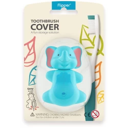 Elephant Toothbrush Cover for Kids, Protective, Suction Cup, Fun Design