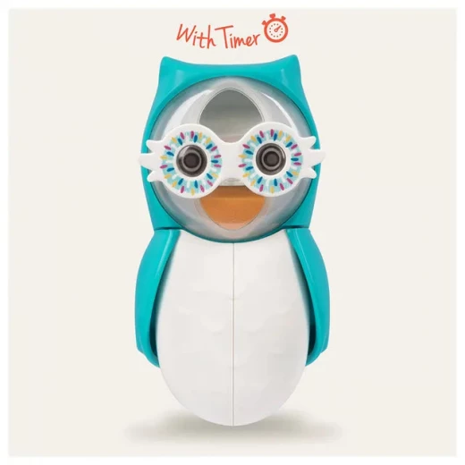 Flipper Owl Smarty Toothbrush Cover Self Opening and Closing for Kids and Adults - Flipper - Image 5