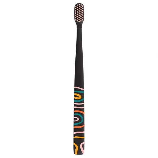 Flipper Twigo Adult Basic Toothbrush Combo Pack Smoke, 2-in-1 Travel Protection - Flipper twigo - Image 3