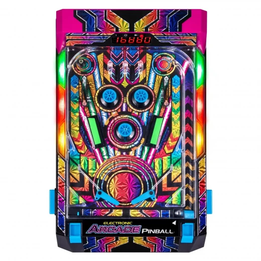 Ambassador Electronic Arcade Pinball Hyper Neon Series Game for Kids and Adults - Ambassador - Image 3