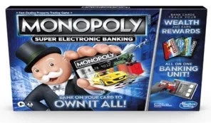 Monopoly Super Electronic Banking Board Game Family Strategy Fun Monopoly Super Electronic Banking Board Game Family Strategy Fun