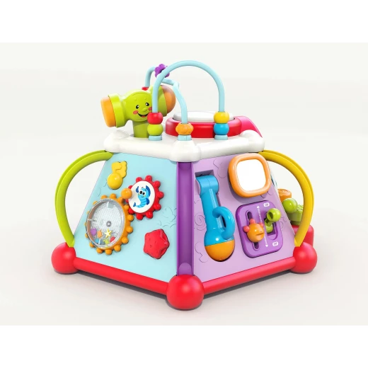 Hola 15-in-1 Discover Activity Cube Educational Toy for Toddlers Hola 15-in-1 Discover Activity Cube Educational Toy for Toddlers