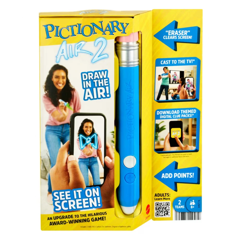 Pictionary Air 2 Drawing Game for Kids and Adults Family Fun Night