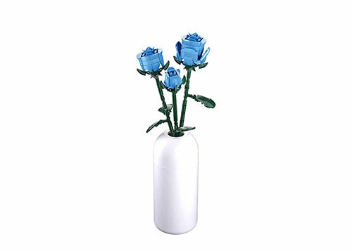 PLEYERID Blue Rose Artificial Flowers 238 Pieces for DIY Crafts and Home Decor PLEYERID Blue Rose Artificial Flowers 238 Pieces for DIY Crafts and Home Decor