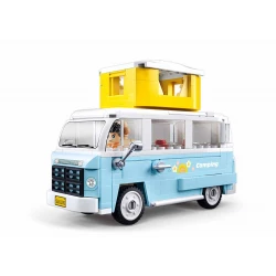 طقم نموذج تخييم ModelBricks TS 2 بمقياس 1/35، يتضمن 265 قطعة تفصيلية لعشاق وهواة التجميع