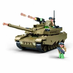 مجموعة بناء دبابة القتال الرئيسية ARMY OEF M1XS تتضمن 314 قطعة نموذج عسكري بتصميم مفصل متوافق مع العلامات التجارية الأخرى فكرة هدية رائعة للأطفال بعمر 10 سنوات فأكثر