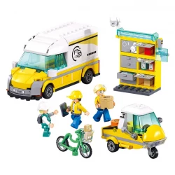 Metropolis Indoor Express 255 Piece Building Block Set for Kids