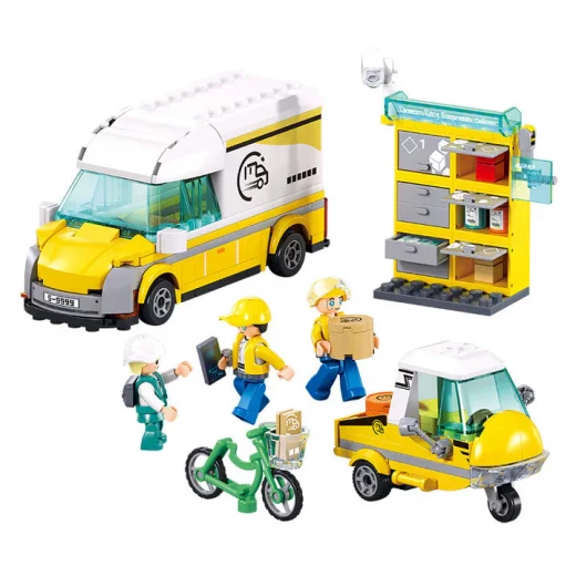 Metropolis Indoor Express 255 Piece Building Block Set for Kids Metropolis Indoor Express 255 Piece Building Block Set for Kids