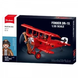 موديل بريكس فوكر DR 1S طائرة نموذج بمقياس 1/35، 281 قطعة