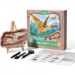 MiDeer STEAM Game Revive Pterosaur for Ages 6+ Educational Puzzle Game: Explore Prehistoric Times and Rebuild Ancient Creatures, Fun for Kids