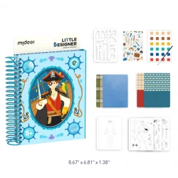 Mideer Little Designer Legend of the Seeker Age 5: Creative Art Kit for Kids, Develops Imagination & Fine Motor Skills, Includes 10+ Projects