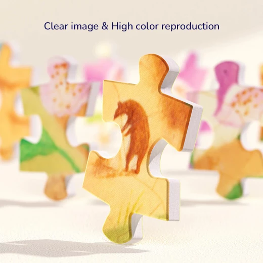 Mideer Pocket Series Puzzle Peach is Paradise - 216 Pieces - Age 8+ - MIDEER - Image 6