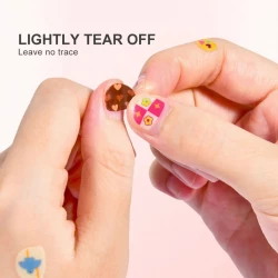 Mideer Magic Mirror Theme Nail Stickers for Girls Age 3, Featuring Enchanting Magic Girl Designs for Fun and Creative Play, Easy to Apply