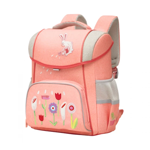 Mideer Spinecare Kids Backpack Flower Fairytale Design Age 6 9 Years Ergonomic Schoolbag for Girls with Adjustable Straps and Lightweight Construction Perfect for Everyday Use - MIDEER - Image 2