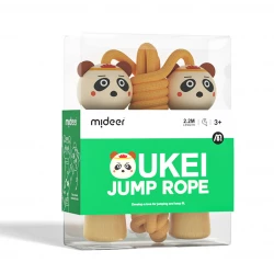 Mideer Oukei Jump Rope for Kids Age 3+ Bright Colors Durable Lightweight Perfect for Exercise 7 Feet Long