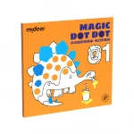 مجموعة فنون تعليمية Mideer Magic Dot Dreamland لعمر 2 سنة: ابتكر صور نقاط جميلة واستكشف مواضيع أرض الأحلام للأطفال بعمر 2 سنة وما فوق - ميدير