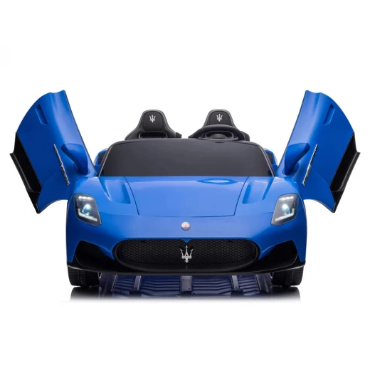 سيارة مازيراتي MC20 مرخصة للركوب تعمل بالتحكم عن بعد لون أزرق بطارية 12 فولت - مازيراتي - Image 4