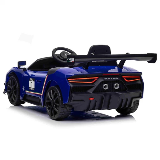سيارة مازيراتي MC20 GT2 كهربائية للركوب 24 فولت زرقاء بجهاز تحكم عن بعد - مازيراتي - Image 4