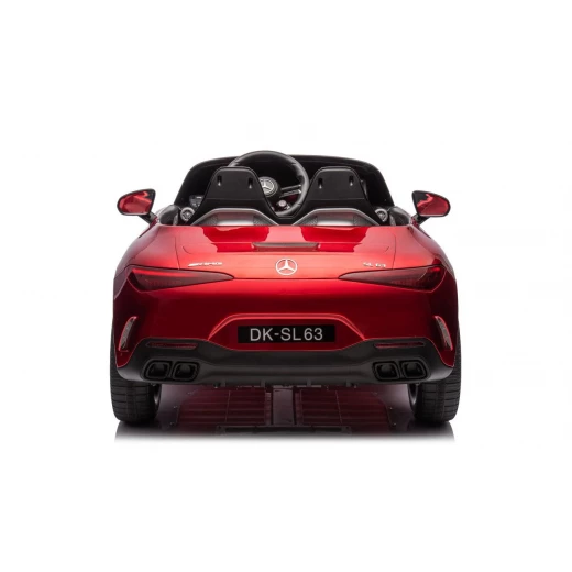 سيارة مرسيدس بنز DK SL63 حمراء كهربائية 12 فولت 4 محركات جهاز تحكم عن بعد - DK - Image 3