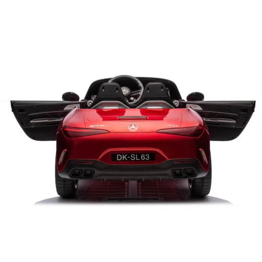 سيارة مرسيدس بنز DK SL63 حمراء كهربائية 12 فولت 4 محركات جهاز تحكم عن بعد - DK - Image 5