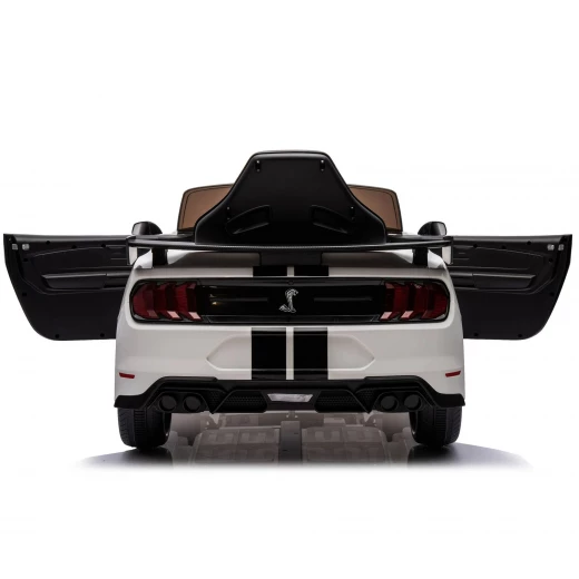 سيارة فورد موستانج شيلبي GT500 للركوب، مرخصة كهربائية 12 فولت، تحكم عن بعد، أبيض - فورد - Image 3