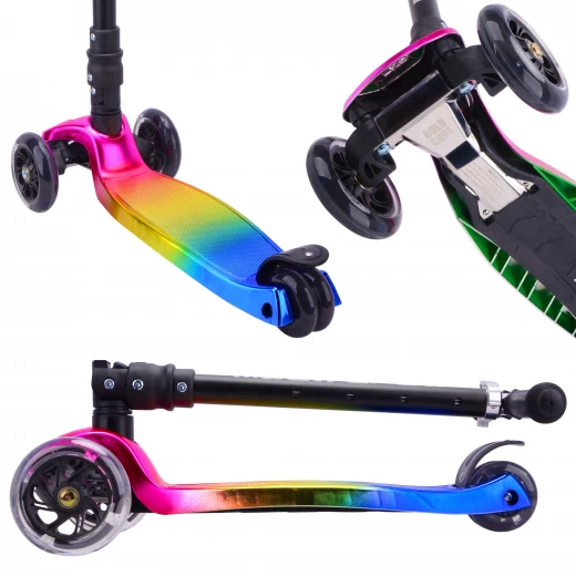 Boldcube Big 3 Wheel Scooter Candyfloss Pink 5-10 Years Kids Ride - Bold cube - Image 5