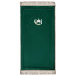 Urban Rugs Emerald Green Embroidery Prayer Mat - Urban Rugs