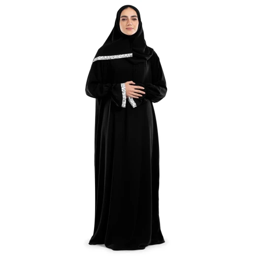Urban Rugs Selene Crepe Islamic Prayer Wear - Urban Rugs - Image 2