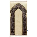سجاد صلاة فينتيج أرت بريميوم مبطن من أوربان رؤجز الأردن 120x64 سم قماش مخملي ناعم - اربن رجز