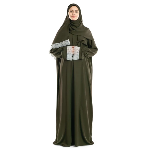 Urban Rugs Evergreen Lace Islamic Prayer Wear - Urban Rugs - Image 3