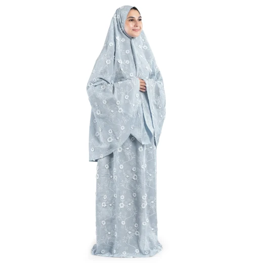 Urban Rugs Sky Blue Fleur de Rêve Islamic Prayer Wear