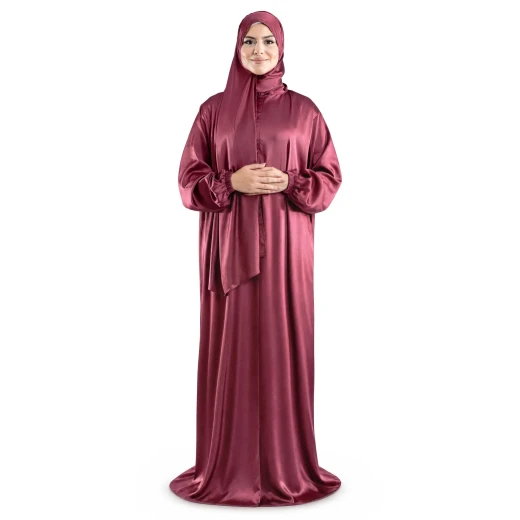 اربن رجز ذا كلاسيك ملابس الصلاة الإسلامية العنابي - اربن رجز - Image 3