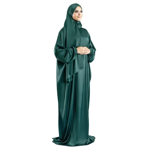 اربن رجز ذا كلاسيك ملابس الصلاة الإسلامية الكلاسيكية زمردي عميق - اربن رجز - Image 2