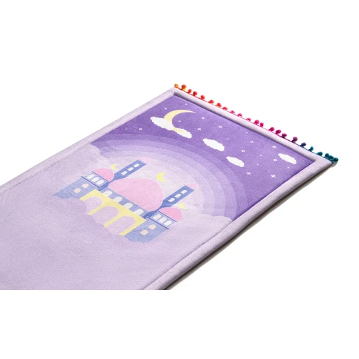 Urban Rugs Lilac Clouds Kids Prayer Mat - Urban Rugs - Image 2