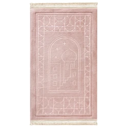 Urban Rugs Blush Pink Emboss Prayer Mat