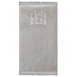 Urban Rugs Royal Silver Memory Foam Medical Prayer Mat