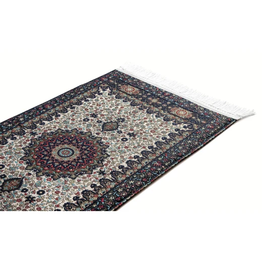 Urban Rugs Majestic Persian Naseej Prayer Mat – Black - Urban Rugs - Image 3