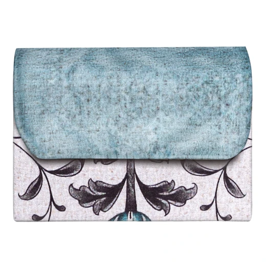 Urban Rugs Blue Blooming Damask Pocket Sejadah Urban Rugs Blue Blooming Damask Pocket Sejadah