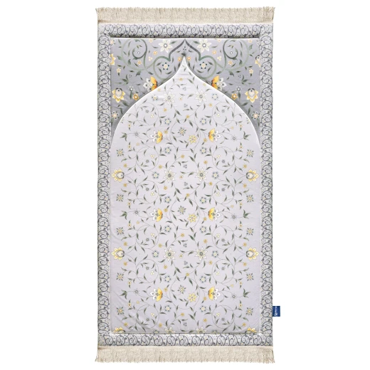 Urban Rugs Yellow Louts Premium Prayer Mat