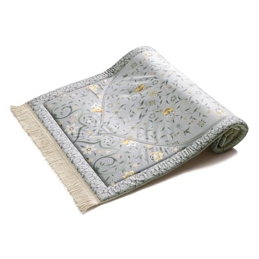 Urban Rugs Yellow Louts Premium Prayer Mat - Urban Rugs - Image 2