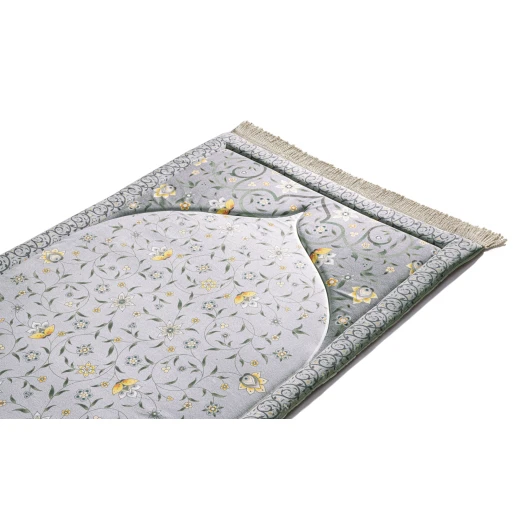 Urban Rugs Yellow Louts Premium Prayer Mat - Urban Rugs - Image 3