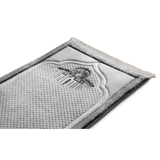 Urban Rugs Palestinian Kufiya Premium Prayer Mat – White - Urban Rugs - Image 3