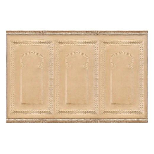 Urban Rugs Trio Beige Jama'ah Prayer Mat