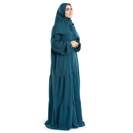 Urban Rugs Royal Blue Flowy Islamic Prayer Wear 1 review - Urban Rugs - Image 2