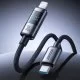 كابل جوي روم S-A16 برو بريزم سلسلة USB-C إلى لايتنينج 1.2 متر أسود - جوي روم - Image 10